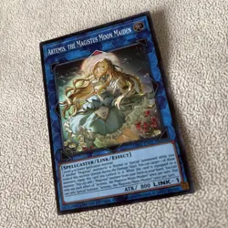 Artemis, the Magistus Moon Maiden UP01-EN017 Yugioh M/NM - Image 2