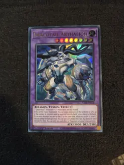 Yu-Gi-Oh! Justice Hunters - Dracotail Arthalion - JUSH-EN006 Ultra Rare - Image 1