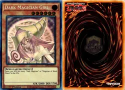 Yu-Gi-Oh Dark Magician Girl (Ghost Rare) GFP2-EN177 The 2nd Haunting 1st Ed NM - Image 3