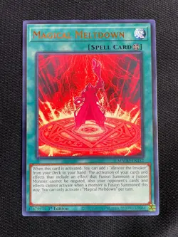 MAGICAL MELTDOWN MAGO-EN152 RARE Maximum Gold YU-GI-OH 1st Edition NM - Image 1