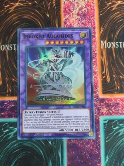 Yu-Gi-Oh! Invoked Augoeides Eternity Code ETCO-EN040 1st Edition Super Rare NM - Image 1
