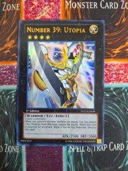 Yu-Gi-Oh! Number 39: Utopia YS12-EN039 Ultra Rare 1st Edition Near Mint b2/ - Image 1