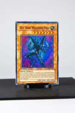 YUGIOH - EVIL HERO MALICIOUS EDGE - DP06-EN006 - SUPER - 1ST EDITION - (LP) - Image 1