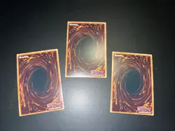 Yugioh Griffoh Secret Rare CORI ENSP1 Limited 3x NM English - Image 3