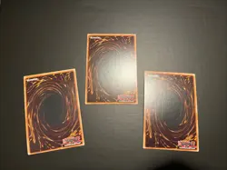 Yugioh Griffoh Secret Rare CORI ENSP1 Limited 3x NM English - Image 4