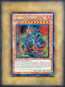 Yugioh Jurrac Titano HA03-EN039 Secret Rare 1st Ed NM - Image 1
