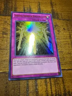 Spiritual Swords of Revealing Light MVP1-EN031 Unl Edition Ultra Rare LP + BONUS - Image 1