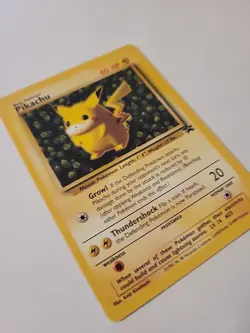 Pikachu Black Star Promo #1 Pokemon Card - LP - Image 3