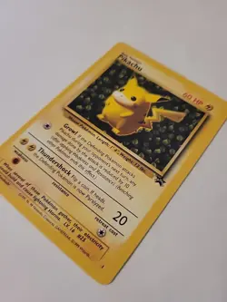Pikachu Black Star Promo #1 Pokemon Card - LP - Image 4