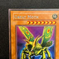 Yu-Gi-Oh! Great Moth MRD-EN070 Metal Raiders Unlimited LP Worldwide EN Vintage - Image 2