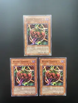 Yugioh Mystic Tomato SKE-021 Unlimited Edition Common HP X3 - Image 1
