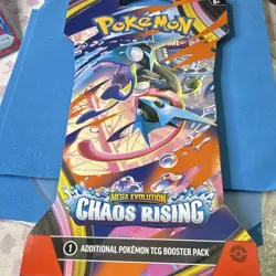 Pokemon TCG Mega Evolution Chaos Rising Greninja Booster Pack 1 Pack/1 Card - Image 1