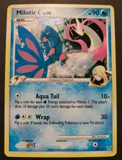 Pokemon TCG Milotic C Supreme Victors Rare Holo SP 35/147 English LP - Image 1
