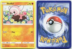 Stufful 55/111 Common Crimson Invasion Pokemon LP - Image 3