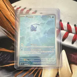 Pokemon TCG Phione 175/167 Illustration Rare Holo Sv06 Twilight Masquerade - Image 1