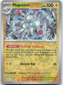 Magneton 059/191 Uncommon Surging Sparks Pokemon Reverse Holo Near Mint - Image 1