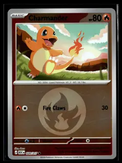 Pokemon TCG ME: Ascended Heroes #020/217 Charmander (Energy Symbol Pattern) - Image 1