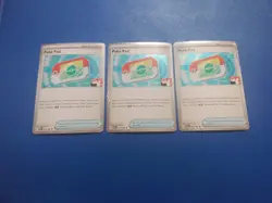 Pokemon Play Prize Pack Poke Pad Cards x3 Foil Holo Promo - Image 1