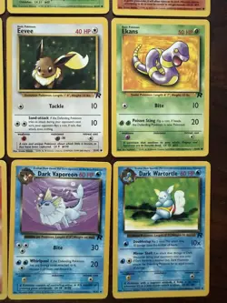 Lot of (37) Pokemon Team Rocket Set Card Lot Unlimited Uncommon Common Trainers - Image 5