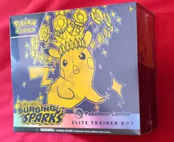 Pokemon Surging Sparks - Pokemon Center Elite Trainer Box ETB - New & Sealed - Image 2