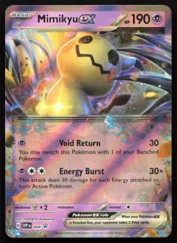 Mimikyu ex 004 NM Scarlet & Violet Promo Holo Promo Pokemon - Image 1