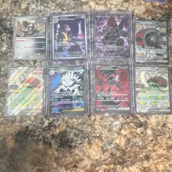 Pokemon TCG ex Full Art Holo 8-Card Lot Iron Treads Great Tusk Miraidon - Image 1