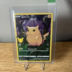 POKEMON CARD Pikachu CELEBRATIONS FULL ART 2021 005/025 - Image 1