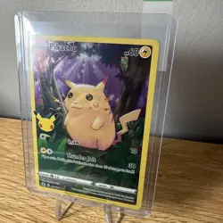 POKEMON CARD Pikachu CELEBRATIONS FULL ART 2021 005/025 - Image 3