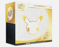 Pokemon 30th Anniversary Elite Trainer Box Ships Mid September 9/16 - Image 1