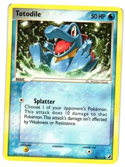 Pokemon TCG Totodile 78/115 Common Unseen Forces VLP - Image 1