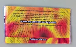 2004 Pokemon POP Series 1 Factory Sealed Booster Pack English - Image 3