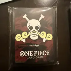 One Piece Official Card Sleeve Gol D Roger 70 Sleeves Bandai Card Fest 25'26 - Image 1