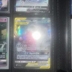Pokemon TCG Mega Sableye & Tyranitar GX TAG TEAM Holo UR 126/236 HP280 - Image 3