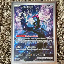 Pokemon TCG Shrouded Fable Munkidori Holo Rare #072/064 EN 2024 110 HP - Image 1