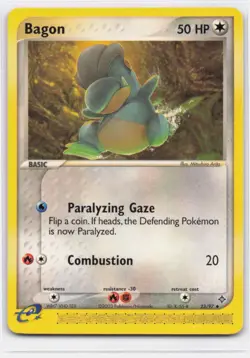 BAGON 23/97 UNCOMMON DRAGON POKEMON - Image 1