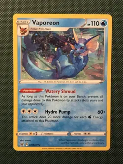 Vaporeon X6 Pokemon Card Lot - Team Rocket, Promos, Team Plasma, Cosmos - A26 - Image 2