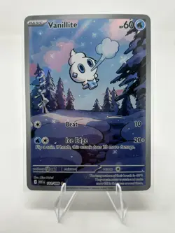 Vanillite 111/086 White Flare IR NM/Fresh Pull Pokemon Card - Image 1