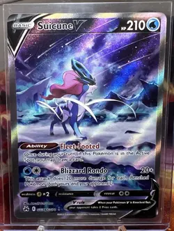 Pokemon TCG Crown Zenith - Suicune V - Galarian Gallery #GG38/GG70 - ULTRA RARE - Image 2
