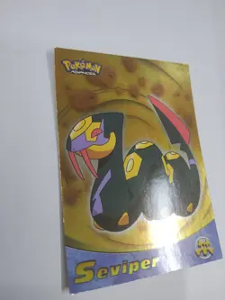 2003 topps Pokemon Advanced Holo Foil #72 Seviper - Image 3