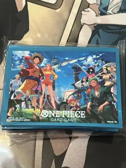 One Piece Card Game Bandai Fest Championship 2025 Straw Hat Crew Sleeves Sealed - Image 1