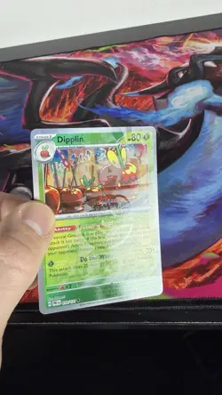Pokemon MISPRINT - Dipplin (Master Ball Pattern) 010/131 Prismatic Evolutions - Image 3