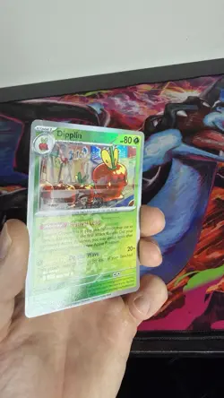 Pokemon MISPRINT - Dipplin (Master Ball Pattern) 010/131 Prismatic Evolutions - Image 4