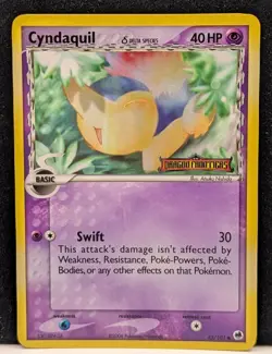 Pokemon Cyndaquil delta species Dragon Frontiers 45/101 Reverse Holo Stamped - Image 1