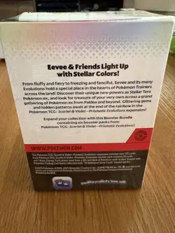 Pokemon TCG Scarlet & Violet—Prismatic Evolutions Booster Bundle Box (6 Packs) - Image 3