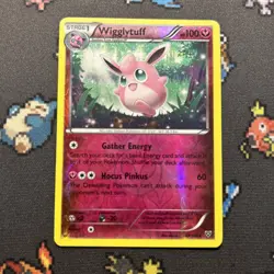 Wigglytuff 89/146 Reverse Holo LP -Holo Pokemon Card- XY Base (1z) - Image 1