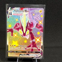 Toxtricity VMAX SV113/SV122 Holo VMAX Rare Shining Fates Shiny Vault Pokemon NM - Image 1