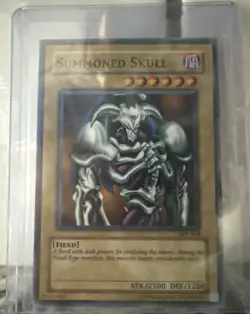 Yu-Gi-Oh Summoned Skull Konami - 1996 SAMPLE Promo Card SDY-004 - Ungraded - Image 1