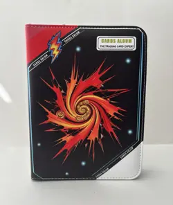 Trading Card Binder TCG Game Pokemon 400 Cards w/ 50 Removable Sleeves New - Image 1