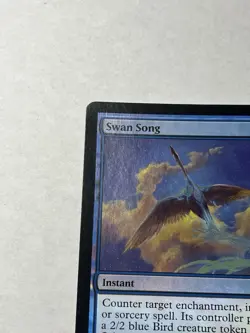 MTG Swan Song Theros Holofoil Playing Card Magic The Gathering 65/249 WOTC Copy2 - Image 2