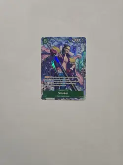 One Piece Card Game Royal Blood Smoker SR OP10-030 ALT ART Parallel English TCG - Image 1
